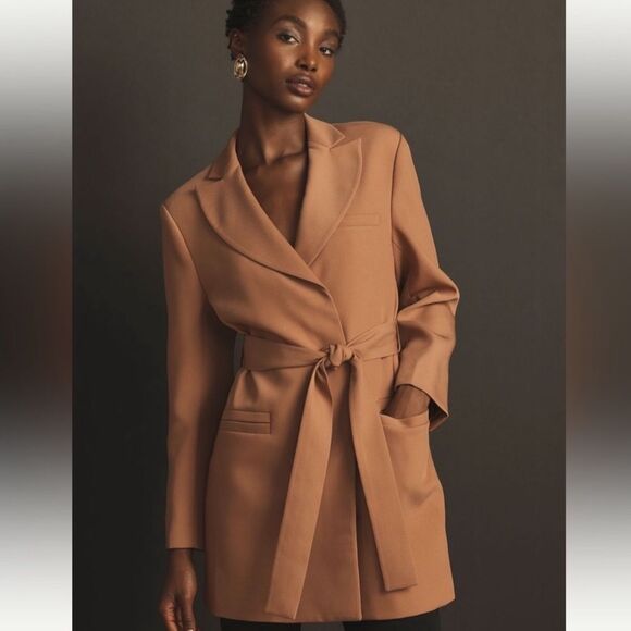 Anthropologie Jackets & Blazers - Anthropologie Mare Mare Classic Tie Blazer Size S NWT